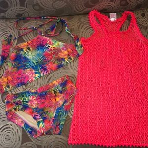 Squirtini bikini and target cover up